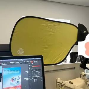 머스코 사무실 책상용 차광막 에어컨 바람막이 강한 차단 단열 작업용