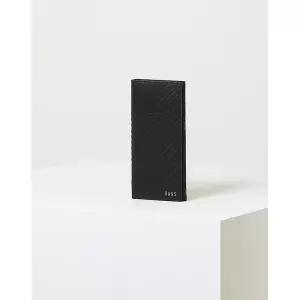 [롯데백화점]닥스 액세서리 [선물포장/쇼핑백동봉][GREAT HOUSE CHECK] 블랙 패턴 소가죽 장지갑 DBWA2F210