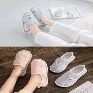 벨크로 여성 덧신 실내화 거실화 실내 슬리퍼 거실 사무실 쿠션 어린이집 유치원 선생님 층간소음 방지화