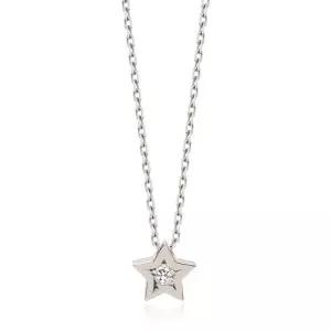 [주얼레이디] 실버 스텔라목걸이 925 silver 체인 별 여자 은 목걸이