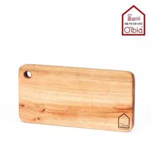 올비아 캄포나무 라운딩도마 2호 (40cmx20cm) 주방도마