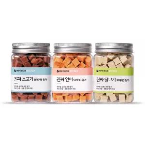 페페로니펫 진짜 오메가3 연어+소고기+닭고기 세트