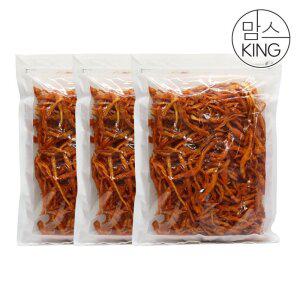 갤러리아 [맘스킹]다존 바삭한 양념먹태 매운맛 1500g(500gX3개) 대용량