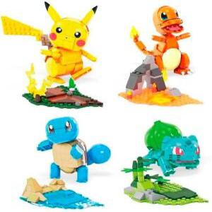메가블럭 포켓몬레고 4종세트 꼬부기 파이리 피카츄 이상해씨 피규어