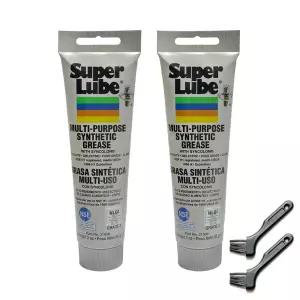 슈퍼루브 테프론 구리스 85g 튜브형 2개 세트 미국산 미제 키보드 커피머신 식품용 식용 윤활제 방청 고온 내열