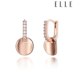 [엘르주얼리] 14K GF 2WAY 코인 원터치 귀걸이 ELGPEE202