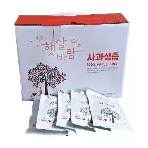 [하프클럽/기타]사과생즙(사과즙) X 110ml 50봉(1박스)
