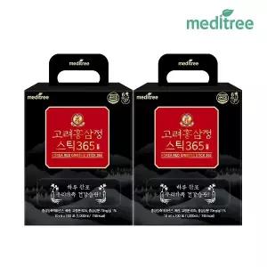 메디트리 고려 홍삼정 365 스틱 2박스 200포 대용량 원액 진액 액기스 농축액 추출액