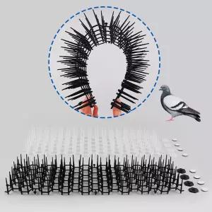 비둘기 퇴치망 버드 스파이크 410mm x 140mm 실외기 베란다