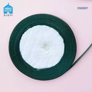 몽스쿨 무지 리본 0.6cm 패브릭 끈 만들기 꾸미기재료 꽃 선물 포장 (22M 3개)