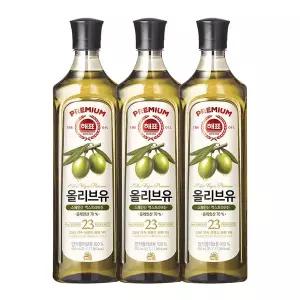 [사조대림] 올리브유 900ml x3개