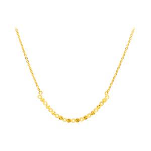 [아시아골드] 24k 별빛 라운드 순금목걸이 11.25g