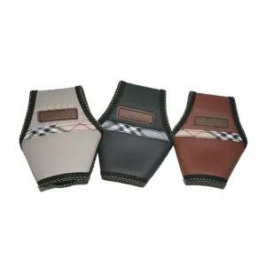 고급 천연가죽 오토 차량기어봉 커버 자동차기어커버 기어커버