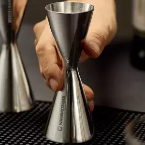 [굿라이프미]스텐 칵테일 계량컵 30/45 눈금 카페 양주계량컵 계량잔