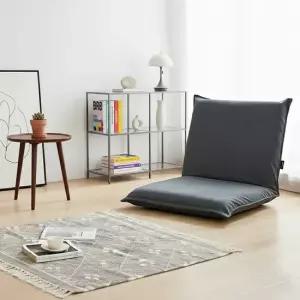 한샘 휴 컴포트 와이드 좌식의자 다크그레이