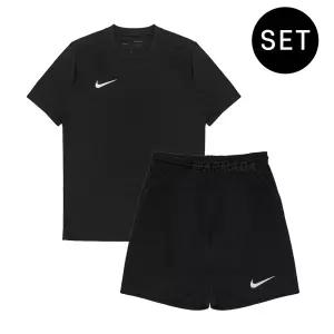 [나이키](상의+하의) 나이키 드라이핏 스우시 반팔티+반바지 세트