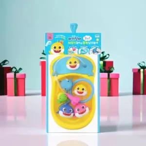 핑크퐁 아기상어 3in1 샤워기놀이 뜰채 낚시놀이 목욕 장난감 유아 욕조 삑삑이 인형