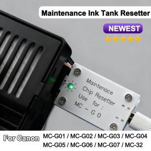 캐논 MC G01 폐잉크통 칩 리셋터 G2160 6010 7020 TC5200 프린터용
