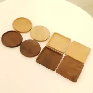 우드 컵코스터 원목 티코스터 컵받침대