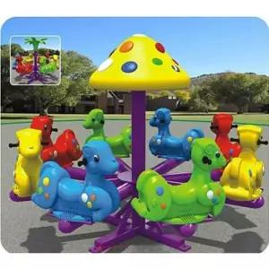 회전 놀이기구 야외 놀이터 회전목마 키즈카페 공원 펜션