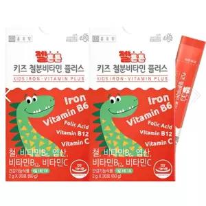 종근당 철분제 어린이 유아 돌 아기 철분 2박스 2개월분