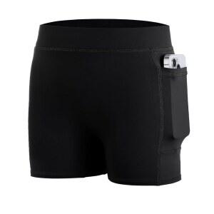 로드박스 배구 스판덱스 반바지 포켓이 있는 유소년 바이커 요가 체조 댄스용 운동 압축