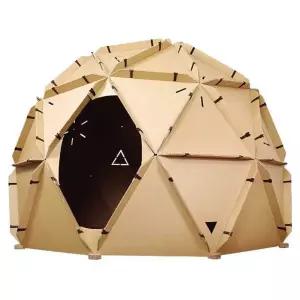 골판지 하우스 대형 종이 조립 돔하우스 아지트 종이 박스 집 텐트 놀이 이글루 페이퍼