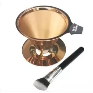 핸드 드립 커피 여과기 빈 브라운 원두 필터 드리퍼 수작업 기구 (WFKAWBQ)