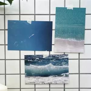 홈카페 신상입고 14종 빈티지 사진 포토 엽서 미니 바다 여행 포스터 인기 벽꾸미기 소품 촬영 감성 파도