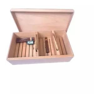 박스 원목 삼나무 보관함 홀더 휴대용 대용량 담배케이스 상자 시더 나무 시가보관함