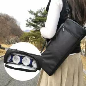 골프용 음료 아이스백 쿨러 가방 맥주캔 보관 토트백
