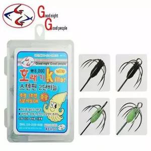 쭈꾸미 오징어 낚시용 이중 바늘 선상 루어 바늘