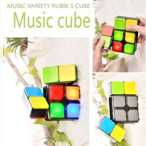 전자 휴대용 게임 장난감 | 플립 슬라이드하고 색상을 맞춰 시계를 이길 수 있습니다 - 멀티플레이 모드