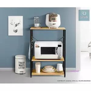 레인지대 전자렌지 오븐 수납장 선반 광파 원목 전자 레인지장 오븐렉 밥솥 렌지대 밥솥장 다이 렌지장yza0