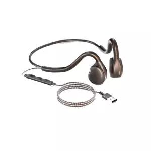 골전도 헤드셋 게이밍 마이크 데스크탑 헤드폰 컴퓨터 유선 인이어