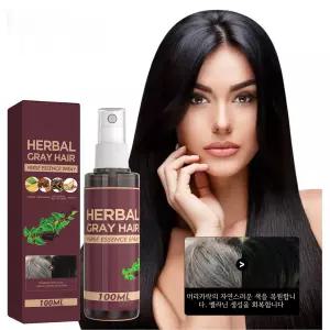 한방 헤어액 | 호두위 천연 추출물 | 모발 영양 & 흑발 강화, 부드럽고 윤기 있는 머릿결