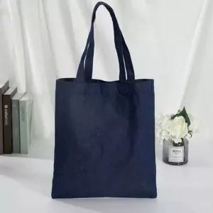 [라일리] Rly 데님 데일리 보부상 캔버스백 진청 숄더백 캔버스