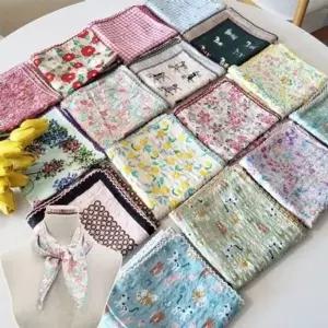 [앙상블]국산 피코트 데일리 미니 면 클래식 스카프 목도리 목-WFHWTEZ