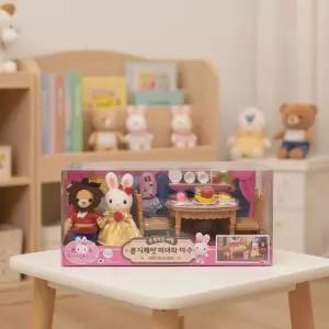 원앤원 콩지래빗 미녀와야수 소꿉놀이 장난감 명작동화 토끼 캐릭터 인형 피규어 미니어처