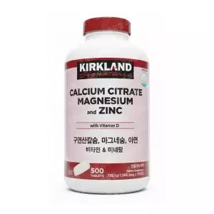 커클랜드 시그니처 구연산칼슘 500정 X 1EA