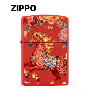 2026년 병오년 말띠 선물용 라이터 듀퐁 스타일 지포라이터 호환 점화기 고급케이스 선물용 말띠행운기원