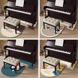 방음 매트 진동 방지 패드 방진 그랜드 피아노용 스툴용