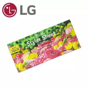 LG 정품 S3MFBN 스타일러 향기 시트 20매 섬유 유연 제 페어앤프리지아 st11312