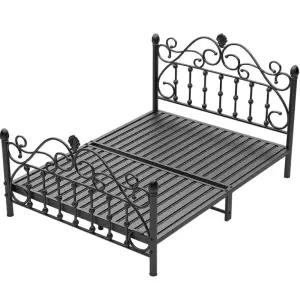 철제 프레임 침대 공주침대 접이식 조립식 원룸 북유럽 싱글 아아언침대