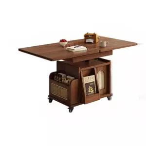 리프트 카트 테이블 커피 원목 식탁 접이식 서빙 거실