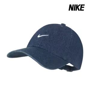 나이키 모자 클럽 언스트럭처 데님 캡 컬리지 네이비 화이트 HF0383-419