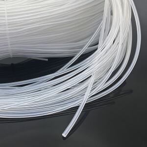 실험실 사용 위한 투명한 모세관 실리콘 튜브 내부 ID 0.3mm ~ 용 탄성 내열성 유연한 마이크로 호스