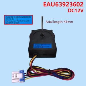 EAU63923602 냉장고 콘덴서 팬 모터 냉각 어셈블리 ODM001F4B DC 12V 1A