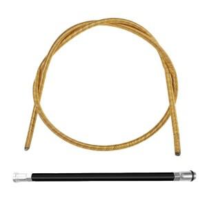 포터 케이블 용 교체 드라이브 샤프트 유연한 와이어 전송 슬리브 108cm 전기 그라인더 액세서리 플러스 케