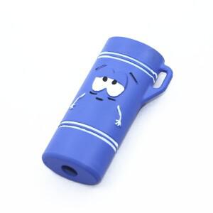 BIC 표준 크기 라이터 슬리브 유형 J6 용 유행 카와이 Towelie 디자인 케이스 커버 홀더